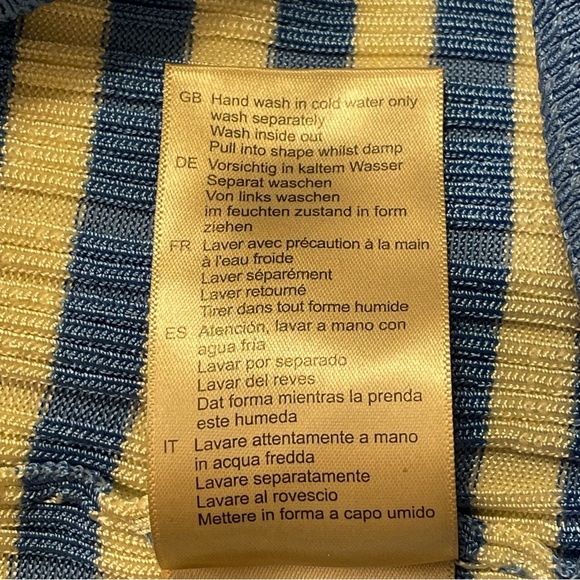 SCOTCH & SODA by ANTHROPOLOGIE NWOT Striped Mock Neck Sweater - Picture 11 of 12